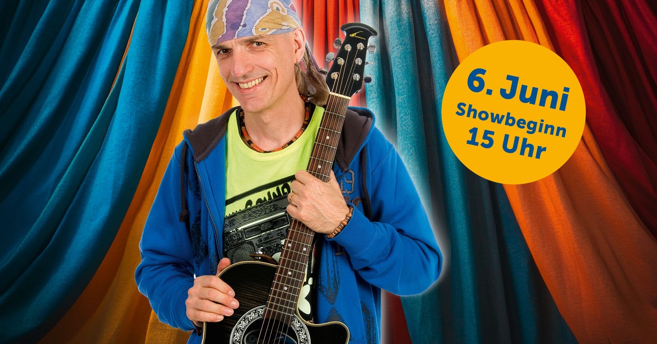 6. Juni: Bernhard Fibich live! 